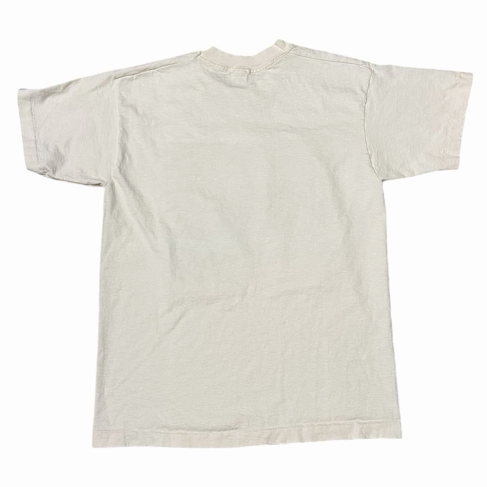 Vintage 90s Fruit of the Loom USA Single Stitch T-Shirt Large Aviator Plane READ - Picture 7 of 9
